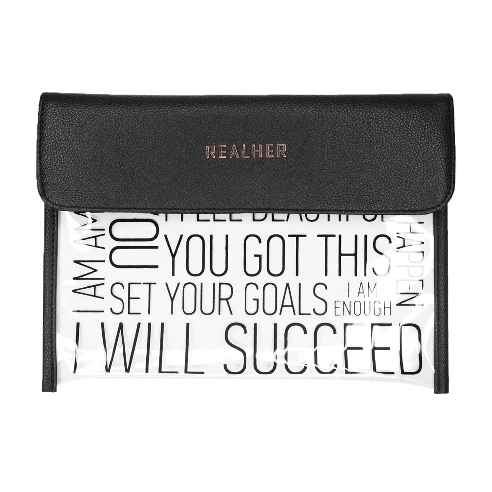 Realher Affirmation Cosmetic Bag - New in Package